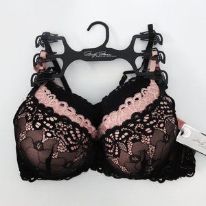 (#B) Marilyn Monroe 3 pack Push Up Lace Bras